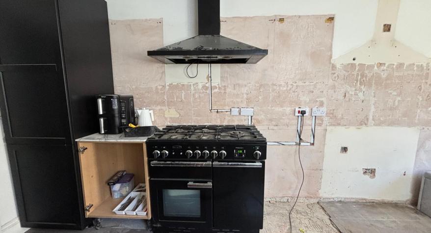 Socket Relocation Above Cooker in Hove